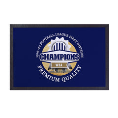 West Brom Champions  - Football Legends - Door Mat -60cm X 40cm