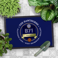 West Brom Hawthorns  - Football Legends - Door Mat -60cm X 40cm