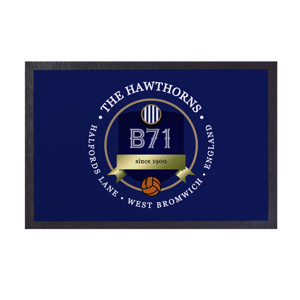 West Brom Hawthorns  - Football Legends - Door Mat -60cm X 40cm
