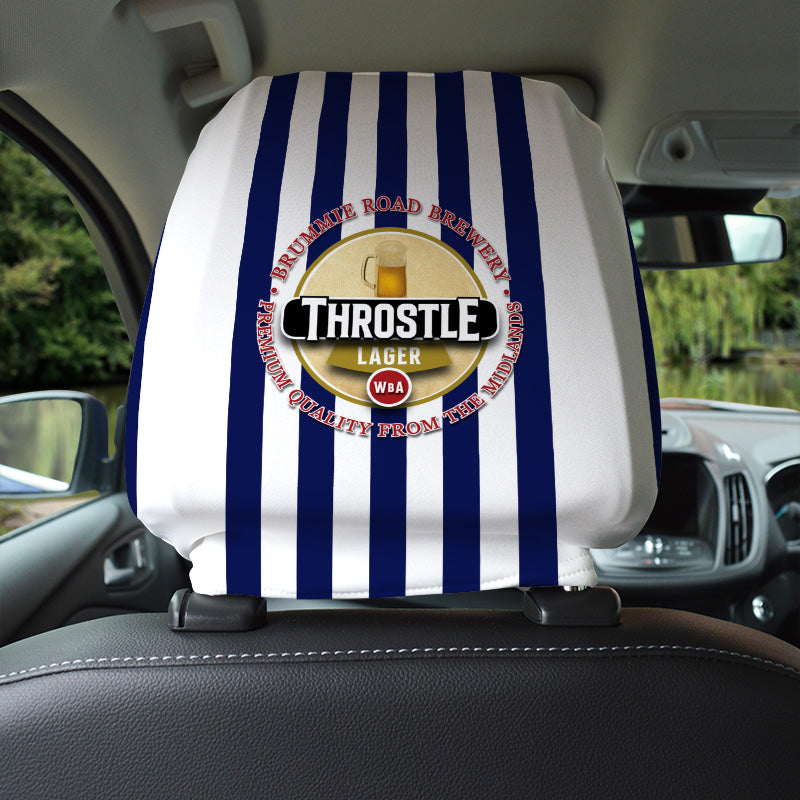 West Brom Throstle - Football Legends - Headrest Cover