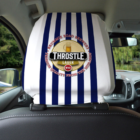 West Brom Throstle - Football Legends - Headrest Cover