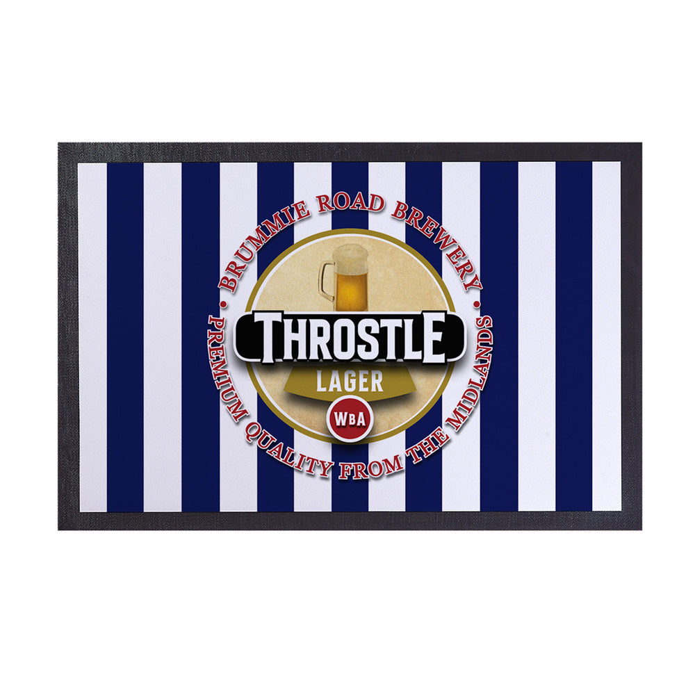 West Brom Throstle  - Football Legends -  Door Mat - 60cm X 40cm