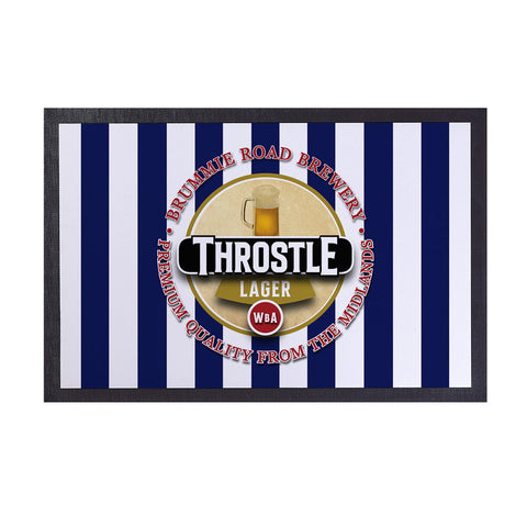 West Brom Throstle  - Football Legends -  Door Mat - 60cm X 40cm