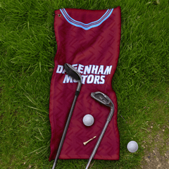 West Ham - 1994 Home - Retro Lightweight, Microfibre Golf Towel