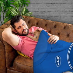 Wigan- 2006 Home Shirt - Personalised Retro Fleece Blanket