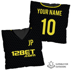 Wigan - 2013 Away Shirt - 45cm or 61cm Retro Showerproof Outdoor Cushion