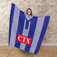 Watford - 1998 Away Shirt - Retro Fleece Blanket