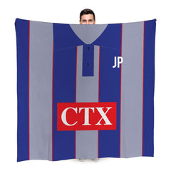 Watford FC - 1998 Away Shirt - Retro Fleece Blanket