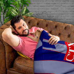 Watford FC - 1998 Away Shirt - Retro Fleece Blanket