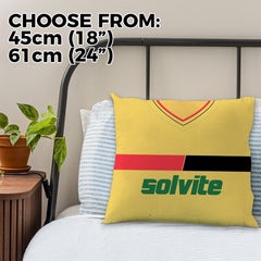 Watford - 1986 Home Shirt - 45cm or 61cm Retro Cushion