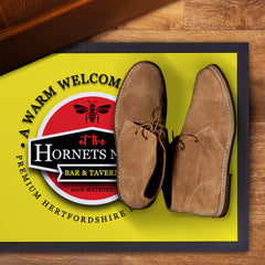 The Hornets Hornets Nest  - Football Legends - Door Mat -60cm X 40cm