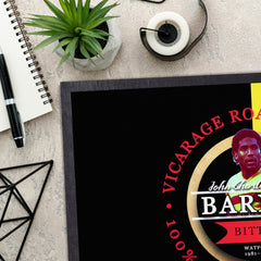 The Hornets John Barnes   - Football Legends - Door Mat -60cm X 40cm