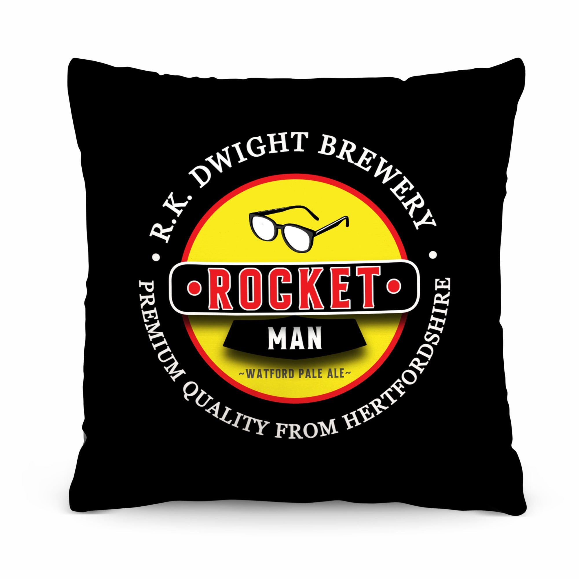 The Hornets Rocket Man - Football Legends - Cushion 10inch