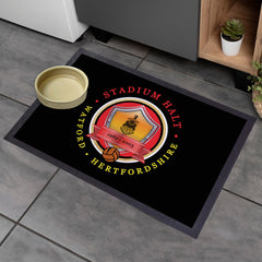 The Hornets Stadium Halt  - Football Legends - Door Mat -60cm X 40cm