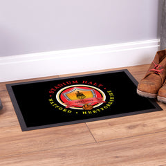 The Hornets Stadium Halt  - Football Legends - Door Mat -60cm X 40cm