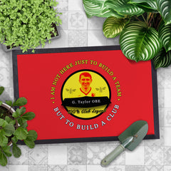 The Hornets Taylor  - Football Legends - Door Mat -60cm X 40cm