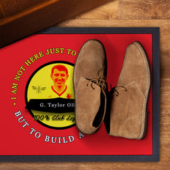 The Hornets Taylor  - Football Legends - Door Mat -60cm X 40cm