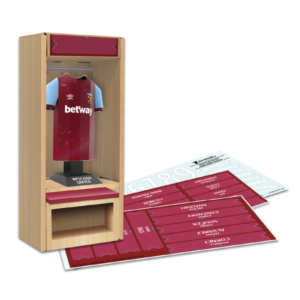 West ham kit in locker