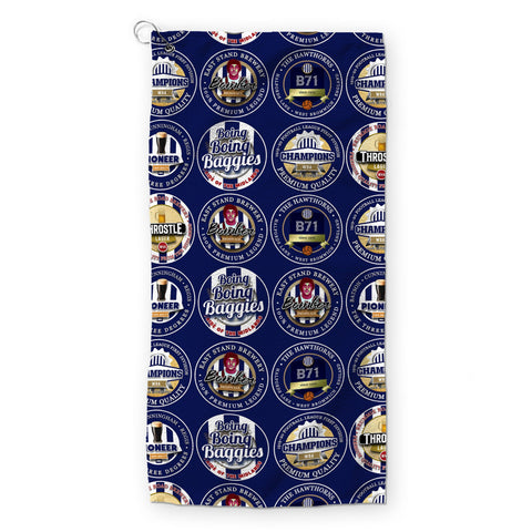 West Brom - Football Legends - Retro Lightweight, Microfibre Golf Towel