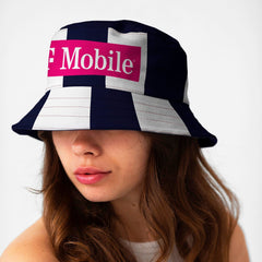 West Brom 2007 Home Bucket Hat on woman's head