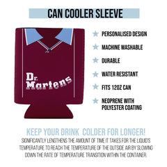 West Ham 2000 Home Shirt - Personalised Drink Can Cooler