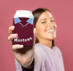 West Ham 2000 Home Shirt - Personalised Drink Can Cooler