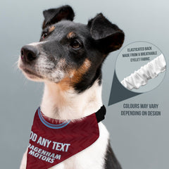West Ham 1994 Home Shirt - Personalised Pet Bandana - 4 Sizes