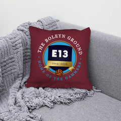 West Ham Boleyn Ground - Football Legends - Cushion 10inch