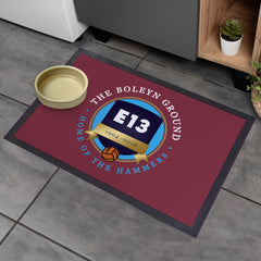 West Ham Boleyn Ground  - Football Legends - Door Mat -60cm X 40cm