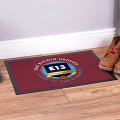 West Ham Boleyn Ground  - Football Legends - Door Mat -60cm X 40cm