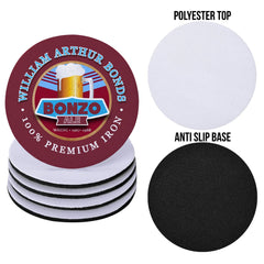 West Ham Bonds - Football Coaster - Square Or Circle