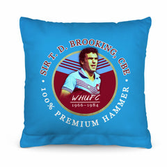 West Ham Brooking - Football Legends - Cushion 10inch