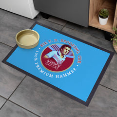 West Ham Brooking  - Football Legends - Door Mat -60cm X 40cm
