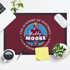 West Ham Moore  - Football Legends - Door Mat -60cm X 40cm