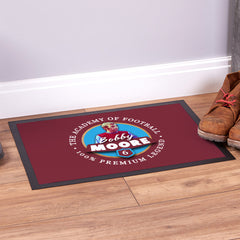West Ham Moore  - Football Legends - Door Mat -60cm X 40cm