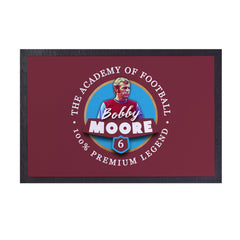 West Ham Moore  - Football Legends - Door Mat -60cm X 40cm