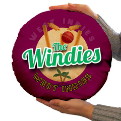 West Indies Windies  - Legend Collection - Circle Cushion 14inch