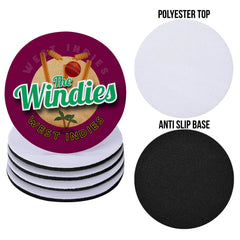 West Indies Windies - Coaster - Circle or Square