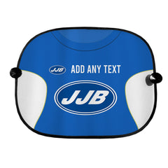 Wigan 2006 Home Shirt - Personalised Retro Football Car Sun Shade - Set of 2