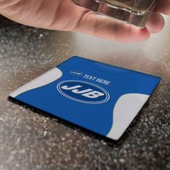 Wigan 2006 Home Shirt - Personalised Drink Coaster - Square Or Circle