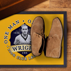 Wolverhampton Billy Wright  - Football Legends - Door Mat -60cm X 40cm