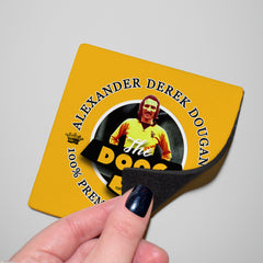 Wolverhampton Derek Dougan - Football Coaster - Square Or Circle