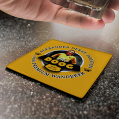 Wolverhampton Derek Dougan - Football Coaster - Square Or Circle