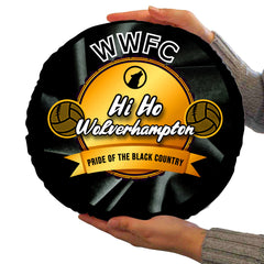 Wolverhampton Hi Ho - Football Legends - Circle Cushion 14inch