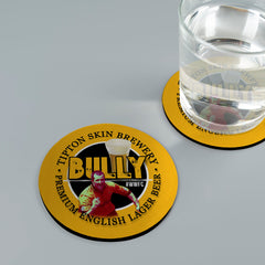 Wolverhampton Steve Bull - Football Coaster - Square Or Circle