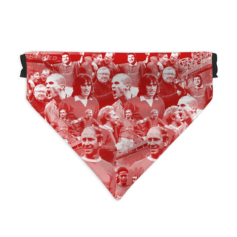 Manchester Red Montage - Dog Bandana - 4 Sizes