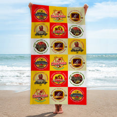 Zimbabwe Campbell Cricket - Legend Collection - Beach Towel