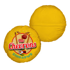 Zimbabwe Chevrons  - Legend Collection - Circle Cushion 14inch