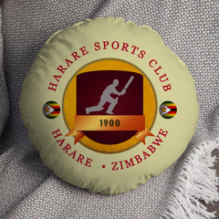 Zimbabwe Harare  - Legend Collection - Circle Cushion 14inch