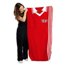 Aberdeen 1976 Home Shirt - Personalised Lightweight, Microfibre Retro Beach Towel - 150cm x 75cm